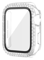 Pouzdro Worryfree Bling Bumper Case pro Apple Watch 41mm, čirá