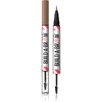 Maybelline Build-A-Brow oboustranná tužka na obočí pro fixaci a tvar odstín 255 Soft Brown 1 ks