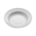 Biały porcelanowy talerz na zupę Maxwell & Williams Basic Bistro, ø 22,5 cm