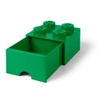 Zielony pojemnik z szufladą LEGO®