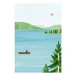 Plakat 30x40 cm Lake – Travelposter