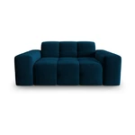 Ciemnoniebieska aksamitna sofa 156 cm Kendal – Micadoni Home