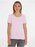 Light pink women's T-shirt Tommy Hilfiger