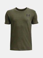 Under Armour T-Shirt UA SPORTSTYLE LEFT CHEST SS-GRN - Guys