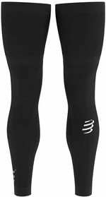 Compressport Full Legs Black T4 Futó lábmelegítők