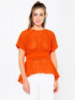 Orange blouse CAMAIEU - Women