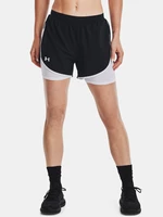 Under Armour Kraťasy UA Fly By Elite 2-in-1 Short-BLK - Dámské