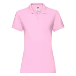 Polo Fruit of the Loom Pink Women's T-shirt