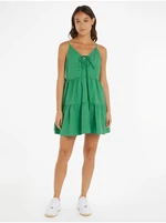 Green Women's Dress Tommy Jeans - Ladies