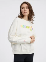 Creamy women's sweatshirt Converse