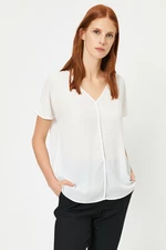 Koton Blouse - Ecru - Regular fit