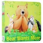 Bear Wants More, Children's books aged 3 4 5 6, English picture book, 9781416949220