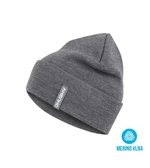 Husky  Merhat 1 grey, L-XL Pánska merino čiapka