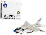 Vought A-7E Corsair II Attack Aircraft "VA-93 Blue Blazers USS Midway" (1979) United States Navy 1/72 Diecast Model by JC Wings