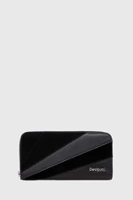 Peňaženka Desigual čierna farba, 24SAYP25