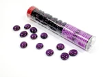 Chessex Gaming Glass Stones in Tube Purple (žetony) – 40 ks