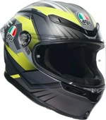 AGV K6 S Excite Matt Camo/Yellow Fluo XS Casco