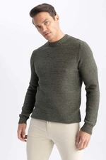 DEFACTO Standard Fit Crew Neck Knitwear Pullover