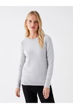 LC Waikiki Crew Neck Long Sleeved Women's Knitwear Sweater