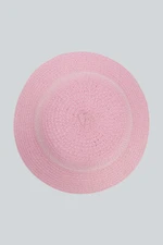 Dagi Pink Straw Hat