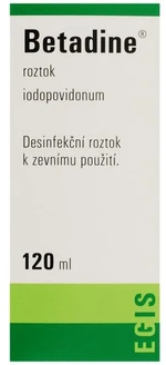 Betadine tekutina (H) zelený 120 ml