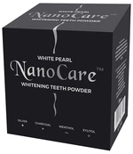 White Pearl Nanocare charcoal bělící pudr s aktivním uhlíkem 30 g