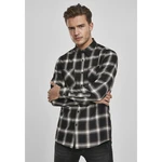 Plaid Flannel Shirt 6 black/white