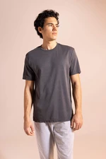 DEFACTO Regular Fit Crew Neck Basic Short Sleeve T-Shirt