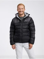 Men's Black Reversible Hooded Jacket Picture - Men's