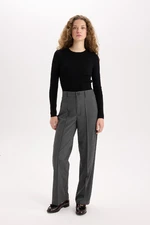 DEFACTO Wide Leg Normal Waist Wide Leg Standard Length Classic Trousers