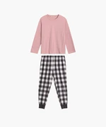 Women's pajamas ATLANTIC - pink/graphite