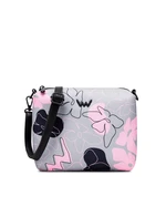 VUCH Nuria Flowers Line Grey Handbag