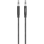 Belkin AV10164bt04-BLK jack audio prepojovací kábel [1x jack zástrčka 3,5 mm - 1x jack zástrčka 3,5 mm] 1.20 m čierna op