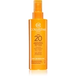 Collistar Smart Sun Protection Tanning Moisturizing Milk Spray SPF 20 ochranné mléko ve spreji SPF 20 200 ml