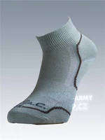 Ponožky so striebrom Batac Classic short - light green (Farba: Zelená, Veľkosť: 9-10)