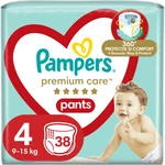 Pampers Premium Care Pants Maxi Size 4 jednorázové plenkové kalhotky 9-15 kg 38 ks