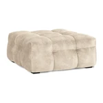 Béžový zamatový puf Windsor & Co Sofas Vesta