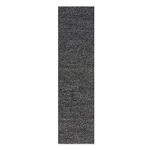 Tmavosivý vlnený behúň Flair Rugs Minerals, 60 x 230 cm