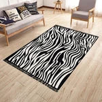 Obojstranný umývateľný koberec Kate Louise Doube Sided Rug Zebra, 80 × 150 cm