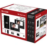 Kabelový domovní video telefon Bellcome Advanced 7" Video-Kit 2 Familie VKA.P2F3.T7S9.BLB04, černá