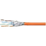 Ethernetový síťový kabel CAT 7a Kathrein LCL 110/500m, S/FTP, 4 x 2 x 0.58 mm², oranžová, 500 m