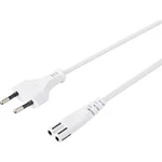 Síťový síťový kabel s napájecí zásuvkou Basetech BT-2300325, 1.50 m, bílá