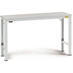 Manuflex LU7098.7035 ESD pracovní stůl univerzální speciální základní stůl s Melaminplatte, Šxhxv = 1750 x 1000 x 725-1025 mm
