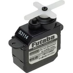 Futaba micro servo S3114 analogové servo Materiál převodovky plast Zásuvný systém Futaba