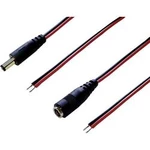Nízkonapěťový připojovací kabel BKL Electronic 075220, vnější Ø 5.50 mm, vnitřní Ø 2.50 mm, 2.00 m, 1 sada