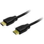 HDMI kabel LogiLink [1x HDMI zástrčka - 1x HDMI zástrčka] černá 15.00 m