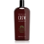 American Crew Hair & Body 3-IN-1 Tea Tree šampón, kondicionér a sprchový gel 3 v 1 pro muže 1000 ml