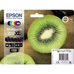 Epson Ink set T02G74, 202XL originál kombinované balení černá, foto černá, azurová, purppurová, žlutá C13T02G74010