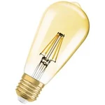 LED žárovka OSRAM 4052899962095 230 V, E27, 4 W = 32 W, zlatá, A++ (A++ - E), tvar pístu, vlákno, 1 ks