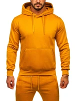 Costum de training camel cu glugă Bolf D003